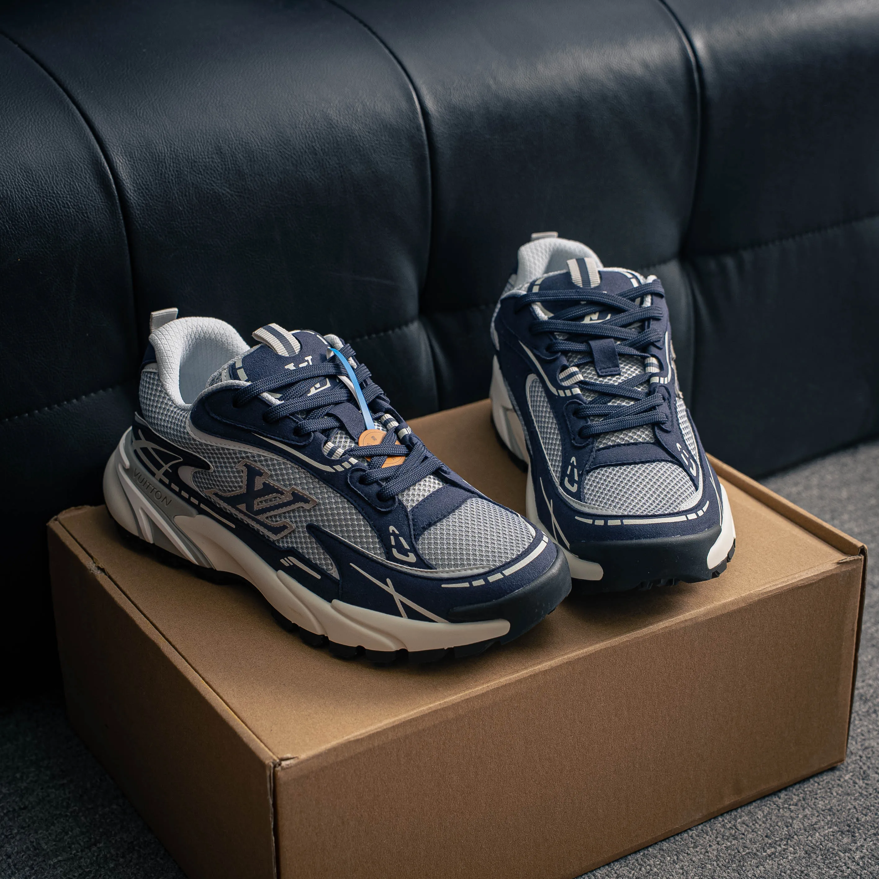 # Lv Tatic Runner Tatic Runner Series Platform Sole Chunky Sneakers， Retro Shoes ， 。Shoes ， "VUITTON
